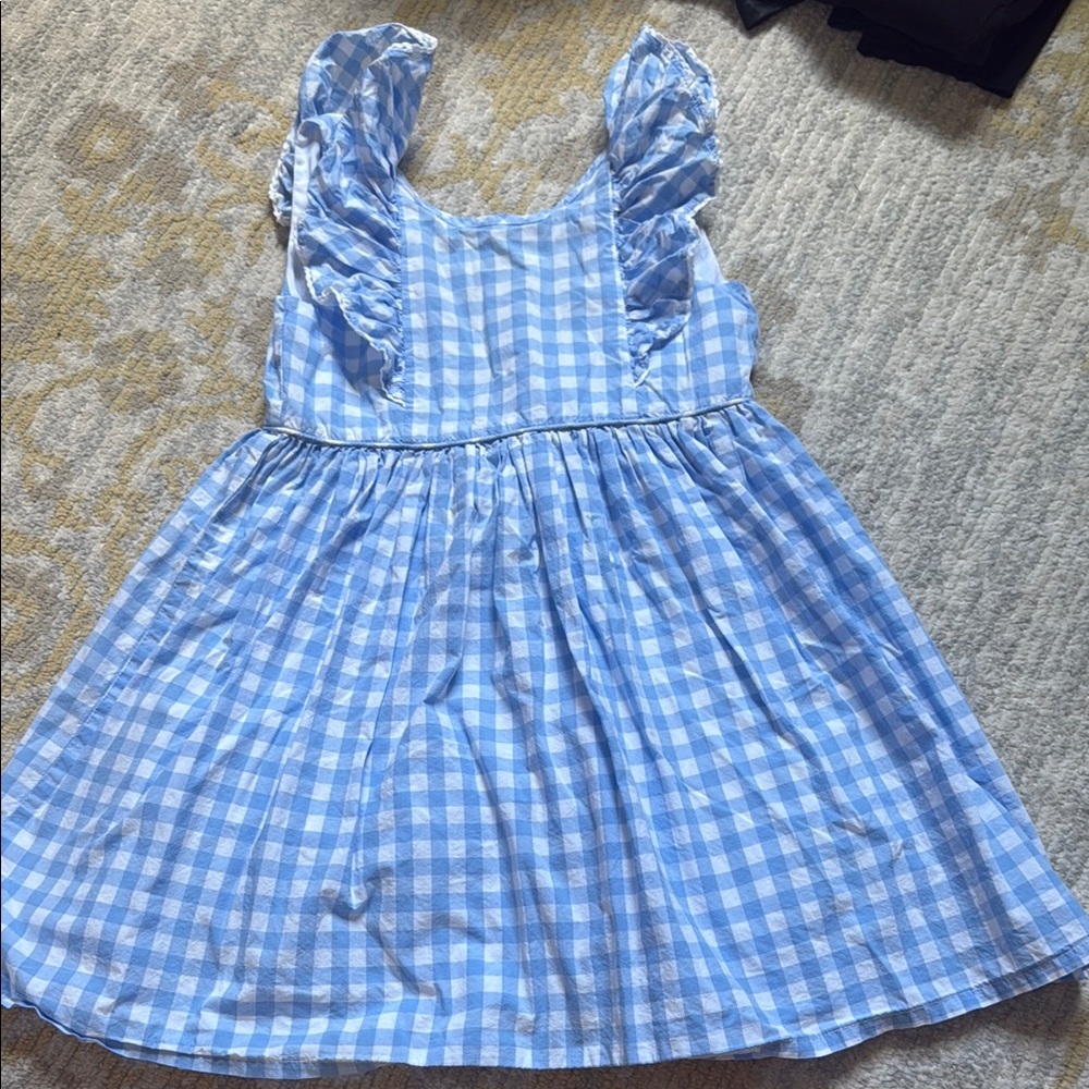 Tommy Bahama Gingham blue dress